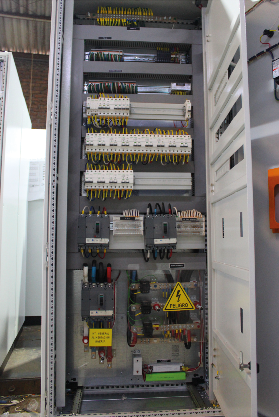 Tablero eléctrico industrial